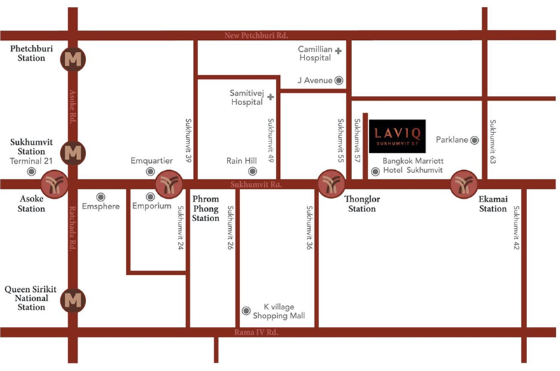 LAVIQ Sukhumvit 57 ซุปเปอร์ลักชัวรี่ คอนโด ย่านทองหล่อ ในราคาที่คุณต้องมาดู