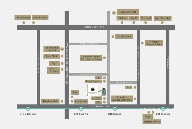 Notting Hill สุขุมวิท 105 คอนโดใกล้รถไฟฟ้า ราคาเริ่มต้นเพียง 1.89 ล้านเท่านั้น