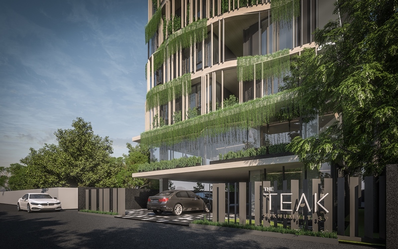 The Teak สุขุมวิท 39 Personalize Living ใจกลางสุขุมวิท ในราคาที่จับต้องได้