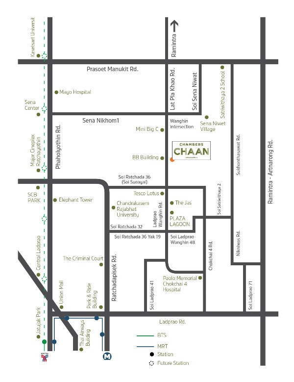 Chambers CHAAN ลาดพร้าว-วังหิน