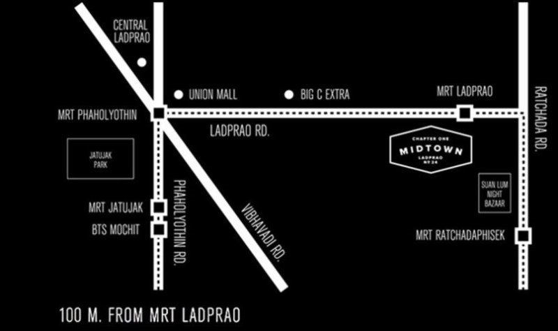 Chapter One Midtown ออกไปแตะขอบฟ้า...ที่ลาดพร้าว 24