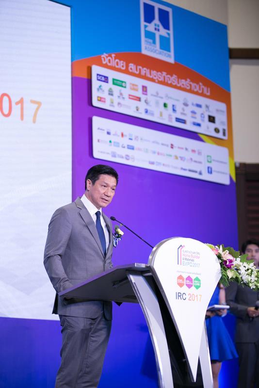 ส.ธุรกิจรับสร้างบ้านลั่นฆ้องเปิดงาน Home Builder & Materials Expo 2017