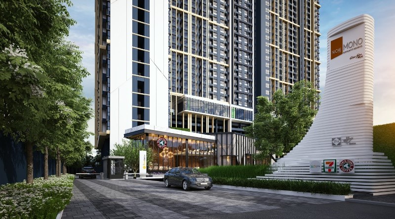 NICHE MONO สุขุมวิท - แบริ่ง คอนโด High Rise ติดถนนใหญ่ ใกล้สถานีแบริ่ง ที่ราคาคุ้มค่าที่สุด