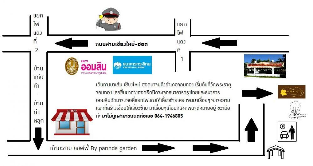 เก๊ามะขาม คอฟฟี่ เชียงใหม่ ร้านกาแฟบนต้นไม้ วิว 360 องศา