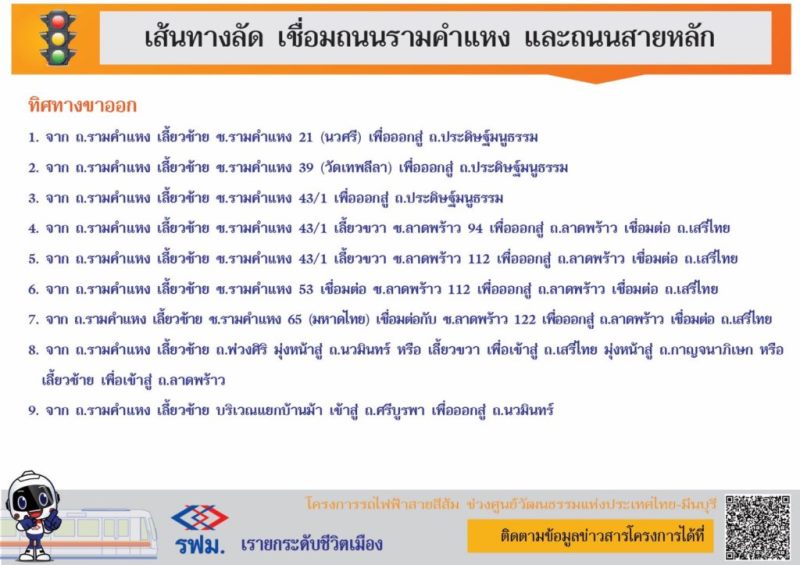 รามคำแหงติดหนึบ 3 ปี! ดีเดย์ 23 ก.พ.นี้ เริ่มทุบสะพานยกระดับขุดอุโมงค์รถไฟฟ้าสายสีส้ม