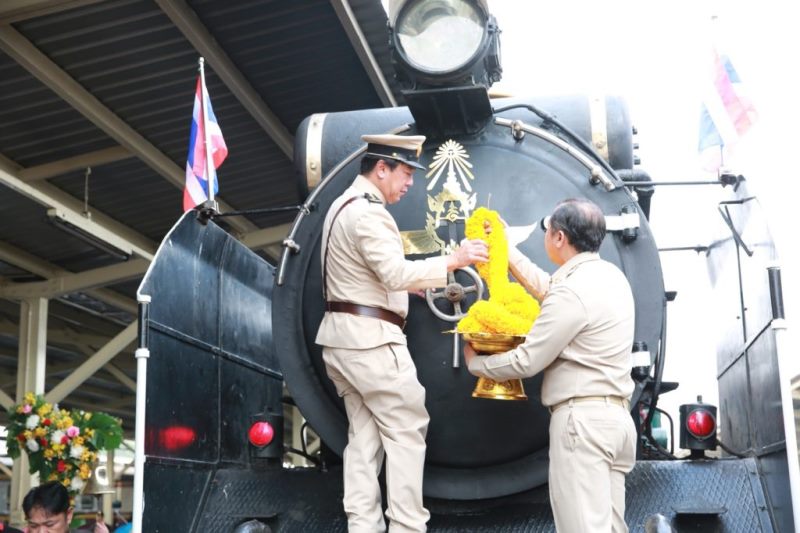 รถไฟตามรอยออเจ้า! จัดรถจักรไอน้ำนำเที่ยวประวัติศาสตร์ กรุงเทพ-อยุธยา