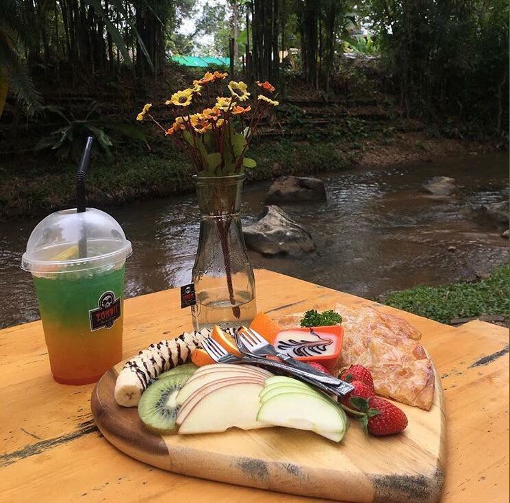 นั่งจิบกาแฟริมน้ำ ท่ามกลางธรรมชาติ บนต้นไม้ใหญ่ที่ “Zombie Café Maerim Chiangmai”