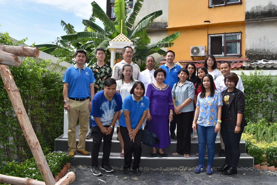 เดอะคิวบ์ พลัส มีนบุรี ทำพิธีอัญเชิญท้าวมหาพรหมประดิษฐานภายในโครงการ