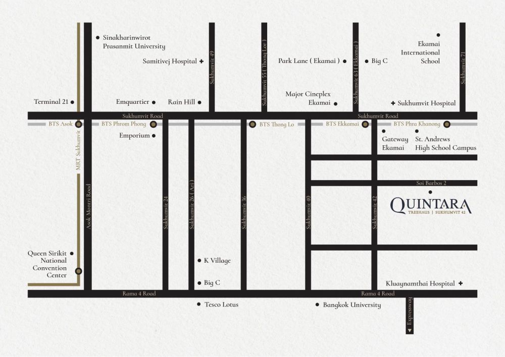 QUINTARA TREEHAUS สุขุมวิท 42 Seamless Natural Living