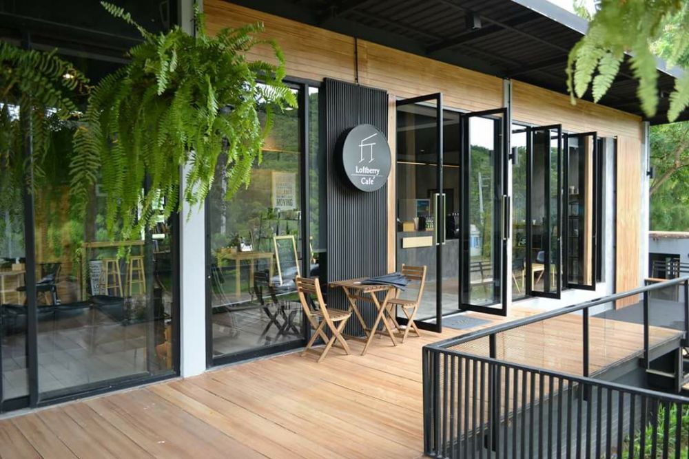 Café Loftberry คาเฟ่เท่ห์ๆ สไตล์โมเดิร์นลอฟท์ในสวนผึ้ง