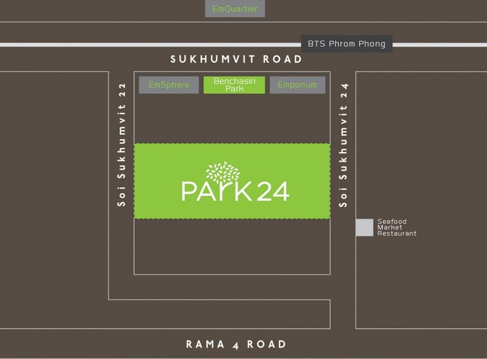 Park 24 -หลีกหนีความวุ่นวาย มาสัมผัสธรรมชาติใจกลางพร้อมพงษ์