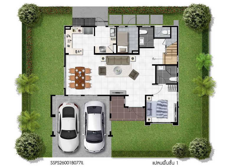 PASSORN (ภัสสร) บ้านเดี่ยวคุณภาพจากพฤกษา ที่ใส่ใจทุกรายละเอียดการใช้ชีวิต