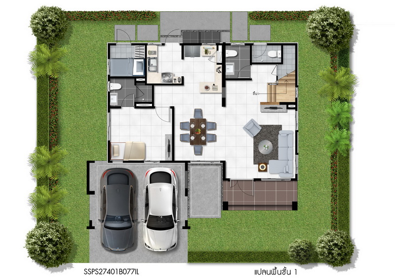 PASSORN (ภัสสร) บ้านเดี่ยวคุณภาพจากพฤกษา ที่ใส่ใจทุกรายละเอียดการใช้ชีวิต