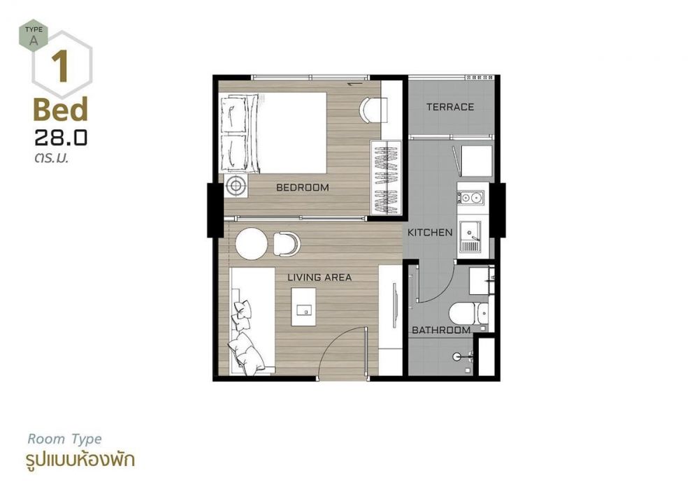 Polis Condo สุขสวัสดิ์ 64 – เปิดโล่งให้กับชีวิต ต่อติดทุกการเดินทาง