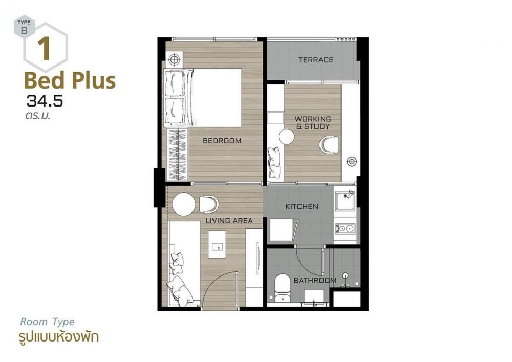 Polis Condo สุขสวัสดิ์ 64 – เปิดโล่งให้กับชีวิต ต่อติดทุกการเดินทาง