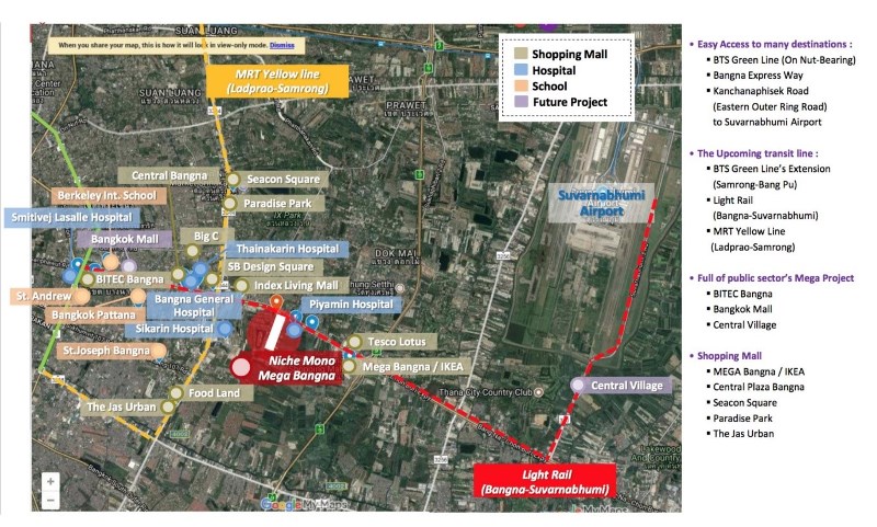 นิช โมโน เมกะ สเปซ บางนา Real CBD is Coming