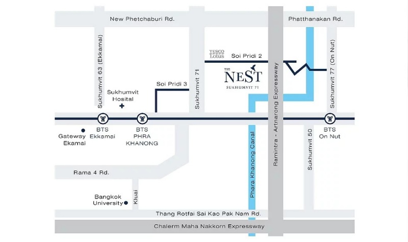 The Nest สุขุมวิท 71 - หรูหราคุ้มราคา ใจกลางสุขุมวิท