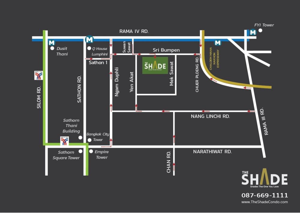 The Shade สาทร 1 - ร่มเงาของความสุข ใจกลางสาทร