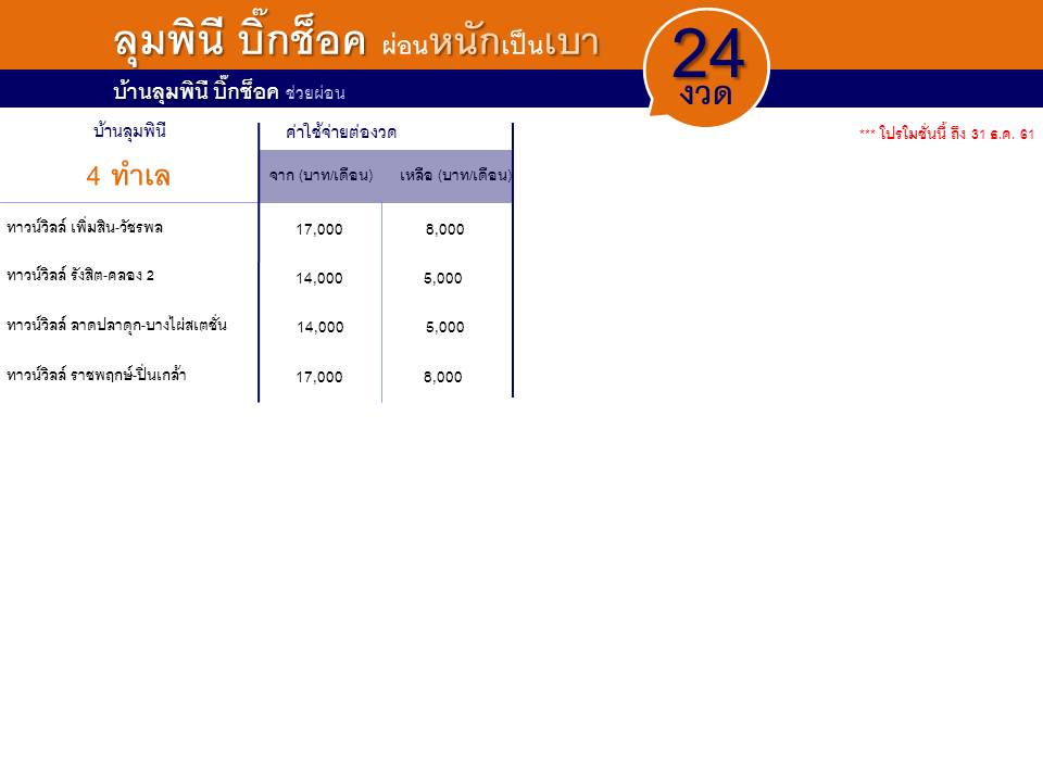 LPN ฉลองก้าวสู่ปีที่ 30 จัดโปรเด็ด ลุมพินี บิ๊กช็อค