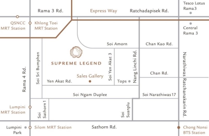 Supreme Legend คอนโดเหนือระดับ ที่ให้คุณใช้ชีวิตได้เทียบชั้นบ้านเดี่ยวใจกลางสาทร