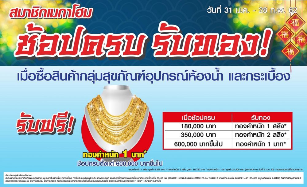 เมกาโฮม จัดงานมหกรรมกระเบื้อง และสุขภัณฑ์ รับตลาดวัสดุก่อสร้างสุดคึก