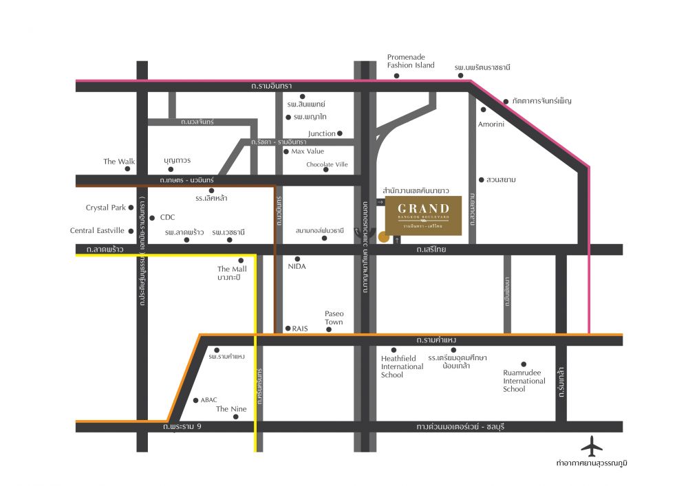 โครงการใหม่ จาก SC ASSET แกรนด์ บางกอก บูเลอวาร์ด รามอินทรา-เสรีไทย