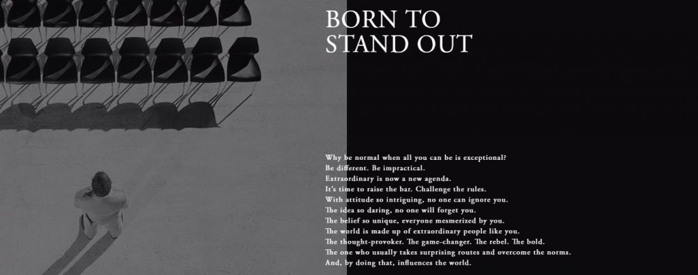 Impression เอกมัย “Born To Stand Out” แค่คิดต่างยังไม่พอ แต่ต้องทำให้แตกต่างจากที่ทุกคนเป็น