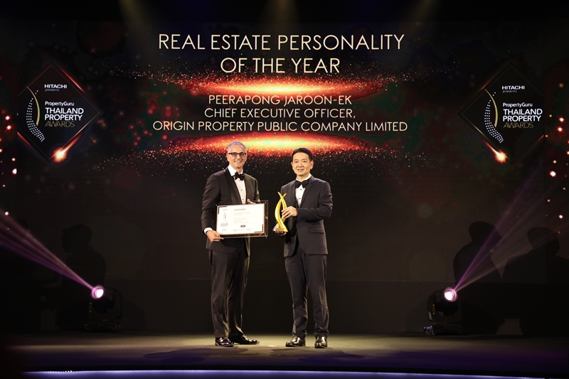 “ออริจิ้น” คว้า 3 รางวัล จากเวที “Property Guru Thailand Property Awards 2019”