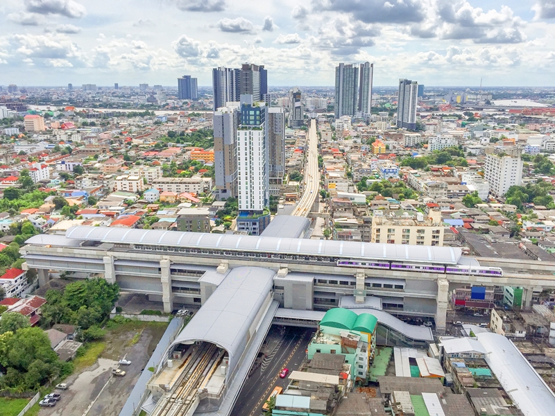 คอนโดแนวรถไฟฟ้าสายสีม่วง วันนี้ยังเหลือขายมากมาย