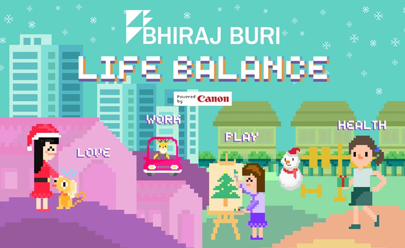 ภิรัชบุรี ตั้งเครื่องเล่นอินเตอร์แอคทีฟ ส่งเสริมแนวคิด Work-Life Balance เพื่อคนทำงานในอาคารภิรัชทาวเวอร์ฯ และ UBCII