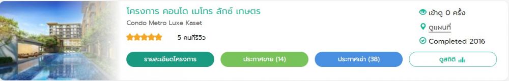 คอนโดใกล้มหาลัยเกษตร มีทุกอย่างเบ็ดเสร็จจบครบในที่เดียว