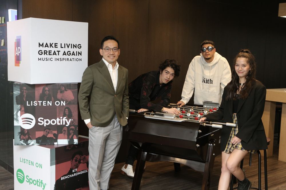 AP - SPOTIFY และ 40 ศิลปินชื่อดัง เปิดตัว ‘MAKE LIVING GREAT AGAIN MUSIC INSPIRATION’