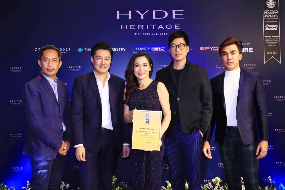 HYDE Heritage Thonglor คว้ารางวัล AWARD WINNER จากเวทีระดับโลก