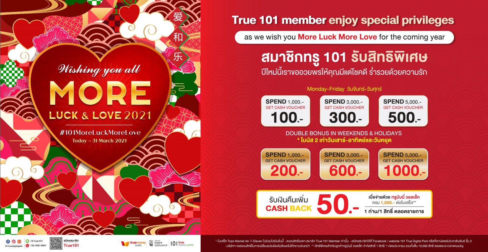 101 True Digital Park ตั้งการ์ดเข้มสู้โควิดรอบใหม่