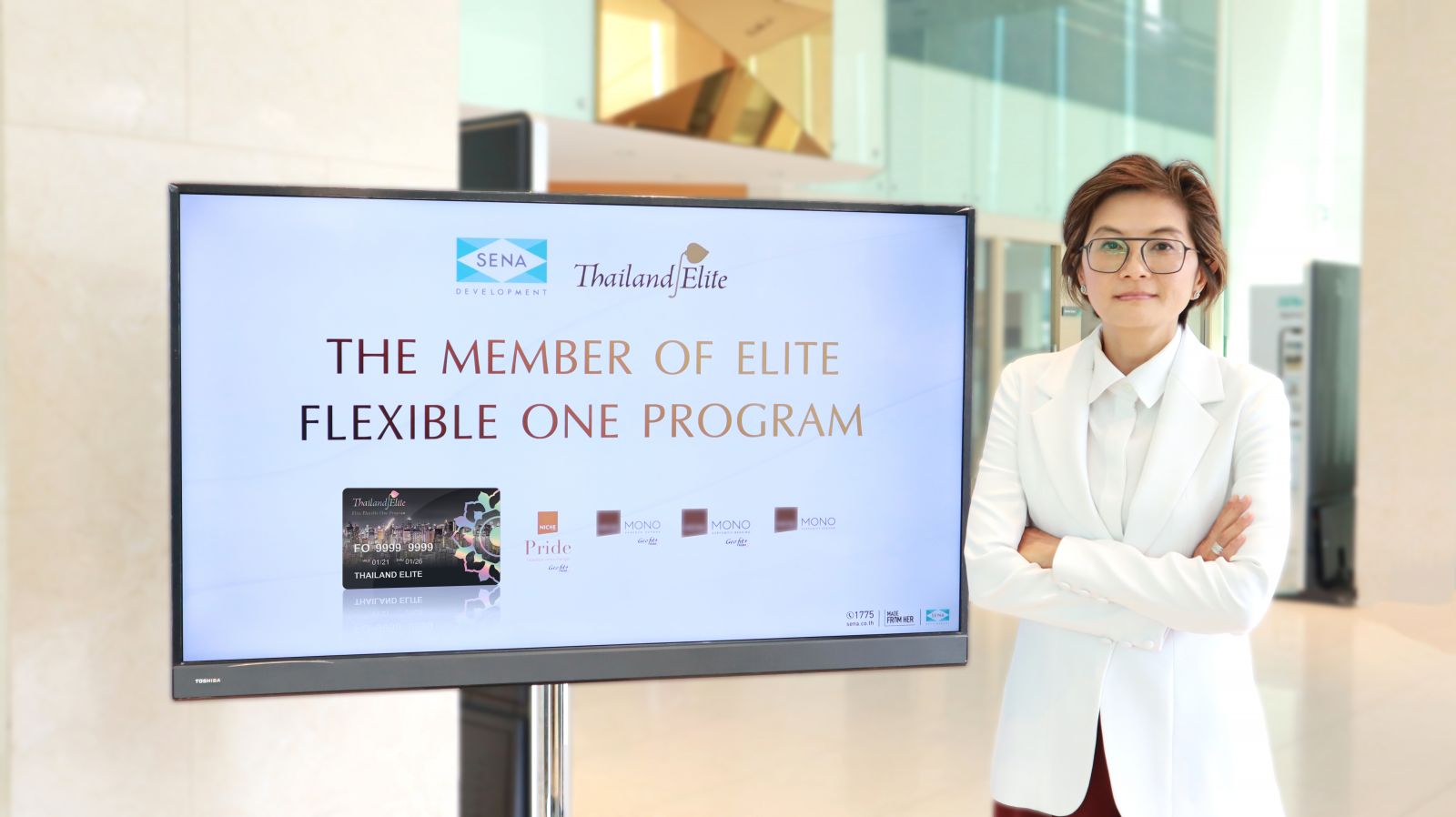 SENA ร่วมวงส่ง 4 โครงการพร้อมอยู่ Thailand Elite Flexible One Program