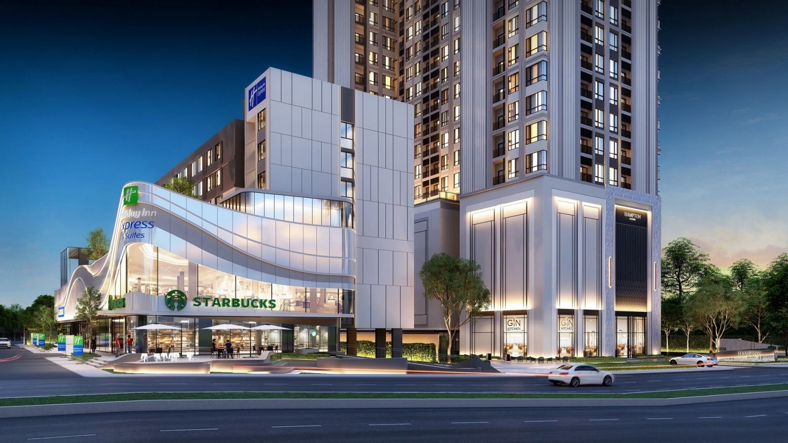 “The Hampton Suites Rayong” แลนด์มาร์กแห่งใหม่ของการลงทุนบนพื้นที่ EEC