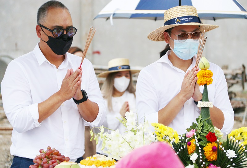 “ณวรางค์ แอสเซท” จัดพิธีลงเสาเอก “บ้าน ณรา วงแหวน-รามอินทรา”