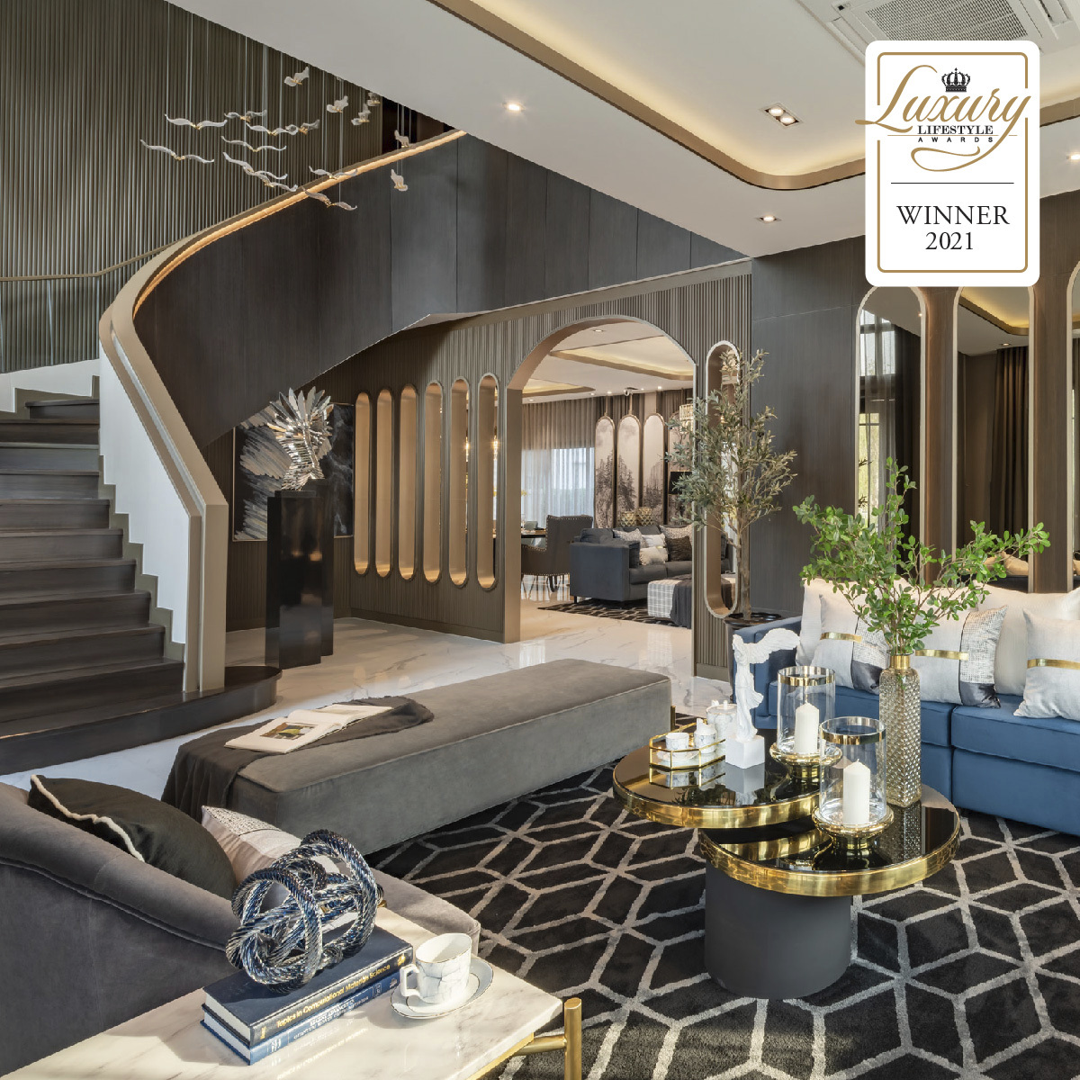 แกรนด์ บางกอก บูเลอวาร์ด บางนา-อ่อนนุช คฤหาสน์หรูจาก SC Asset คว้ารางวัล จาก Luxury Lifestyle Awards
