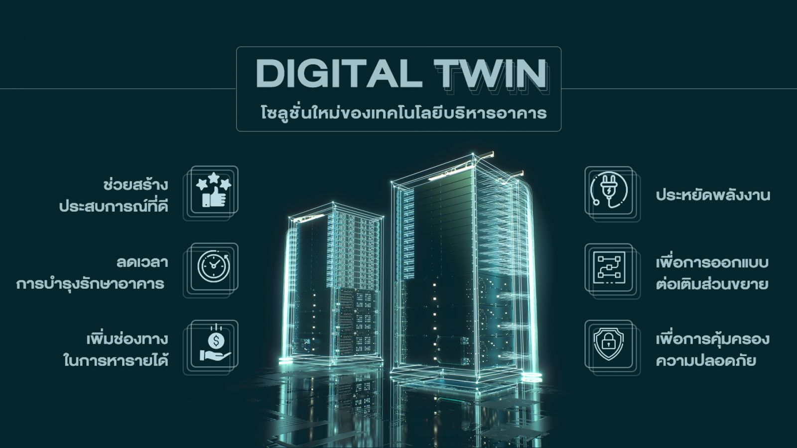 เปิดตัว Asset Activator ผู้นำ Digital Twin ปั้นคู่เสมือนโลกดิจิทัล ปฏิวัติมาตรฐานใหม่งานบริหารอสังหาไทย